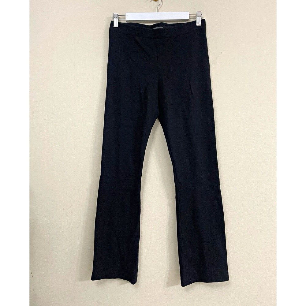 Vince black pull-on ankle pants straight-leg size Medium